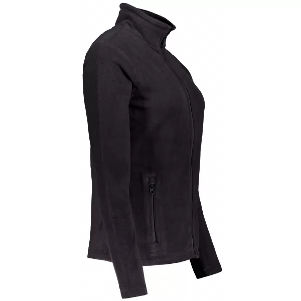  Hanorac de damă din fleece ALTISPORT ALW002852 NEGRU SI AURIU 