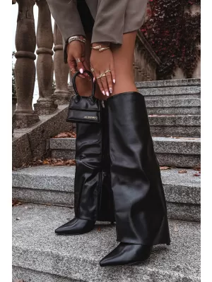 Cizme de dama BOTO C-343/LA3106 NEGRU