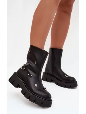 Pantofi de dama BOTO DA161P NEGRU