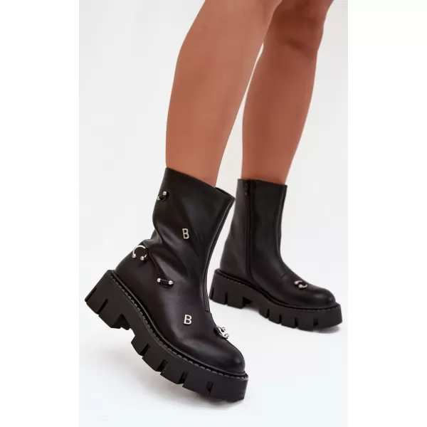  Pantofi de dama BOTO DA161P NEGRU 