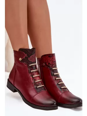 Botine de dama BOTO ASA62-16 MARO