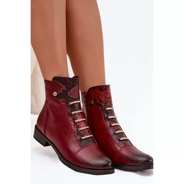  Botine de dama BOTO ASA62-16 MARO 