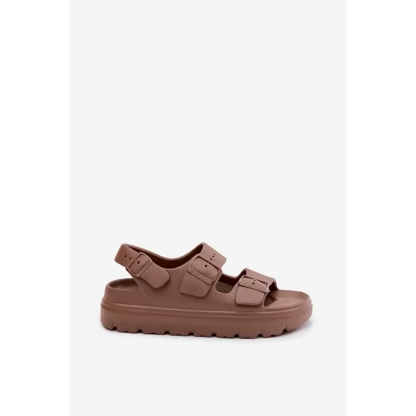  Sandale de dama BIG STAR SHOES TT274A035 MARO/BEJ 
