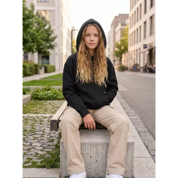  Hanorac pentru copii MALFINI CHILL 423 NEGRU 