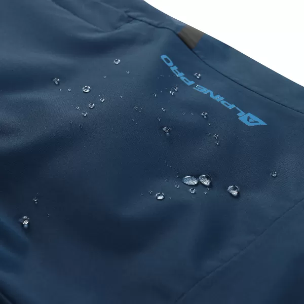  Pantaloni de schi pentru copii ALPINE PRO EDESO 3 MAREA GIBRALTARULUI 