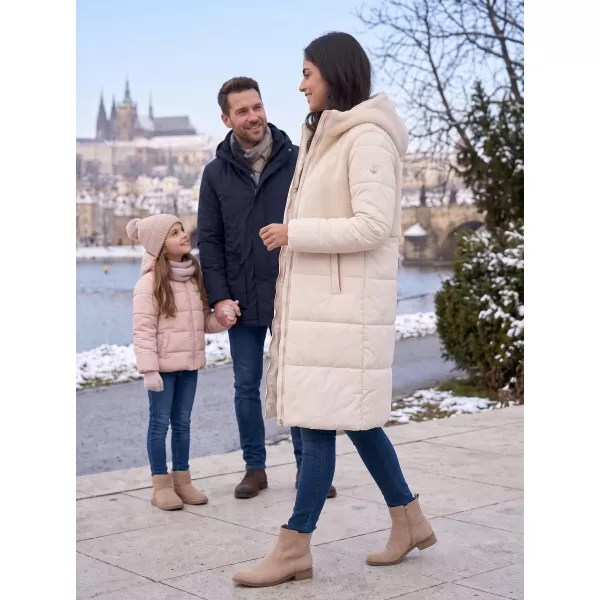 Palton de damă ALTISPORT IZZY BEJ DESCHIS 