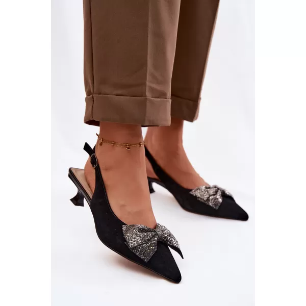  Sandale de dama D&A 42761-19 NEGRU 