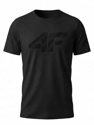 Tricou pentru bărbați 4F WMM00TTSHM3342 NEGRU ADÂNC