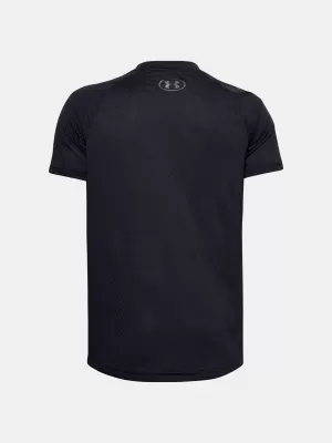 Tricou băieți UNDER ARMOUR TECH COLORBLOCK SS 1357548-001 NEGRU