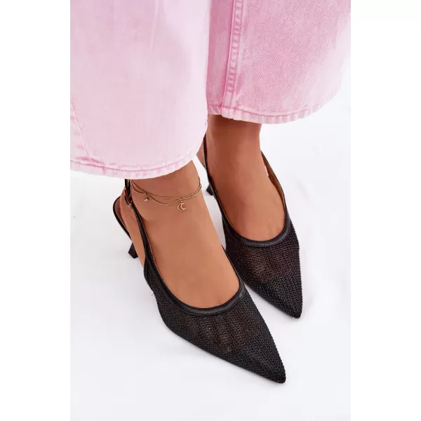  Sandale de dama BOTO QQ-213 NEGRU 