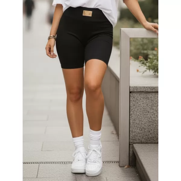  Pantaloni scurți de damă DSTREET SY0557 NEGRU 