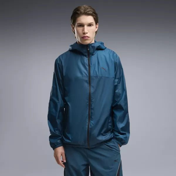  Jachetă pentru bărbați PUMA ESS REGULAR WINDBREAKER 68462536 BENZINĂ LA MIEZUL NOPȚII 