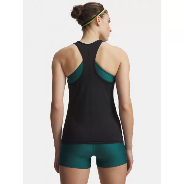  Maieu de damă UNDER ARMOUR TECH MESH RACER TANK 6009989-001 NEGRU 