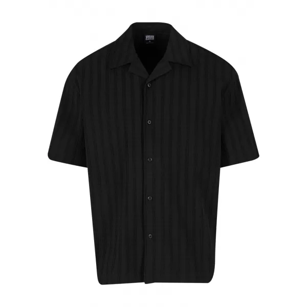  Cămașă pentru bărbați URBAN CLASSICS TB8217-00007 NEGRU 