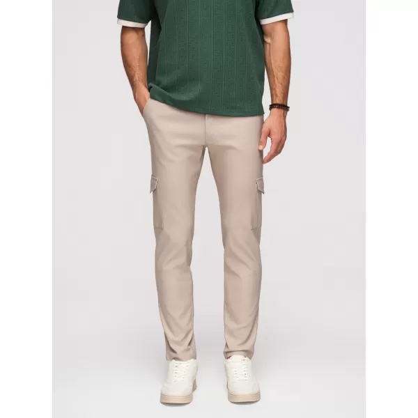  Pantaloni pentru bărbați OMBRE P1515 BEJ 