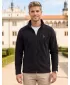 Hanorac pentru bărbați din fleece ALTISPORT ALM002852 NEGRU SI AURIU