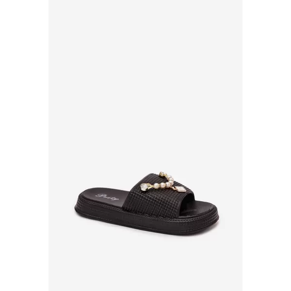 Papuci de damă BOTO 56160 NEGRU 