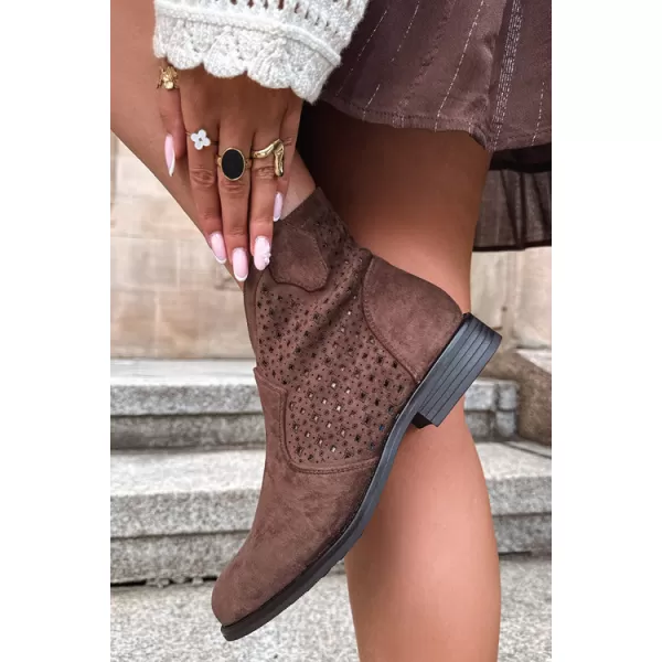  Botine de dama S.BARSKI HY62-8151 MARO 