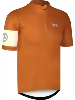 Tricou de ciclism pentru bărbați NORDBLANC CAMEL NBSMF8079 MARO