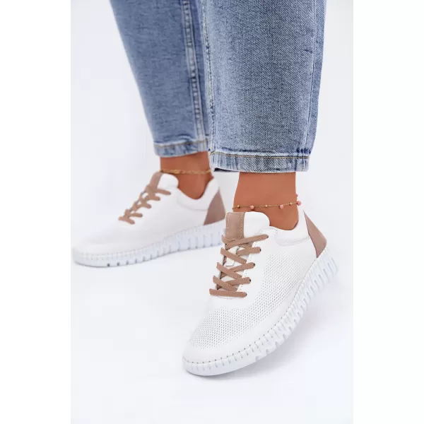  Botine de dama ARTIKER 58C3083 ALB/MARO 