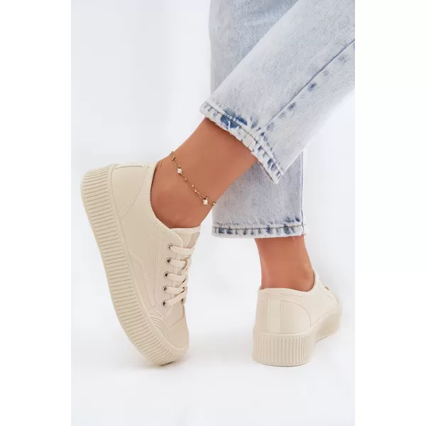  Adidași de damă BIG STAR SHOES TT274271 BEJ 