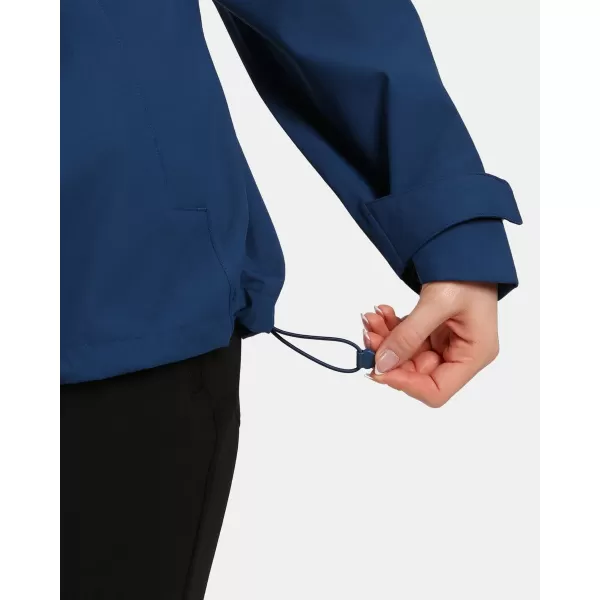  Jachetă hardshell pentru femei KILPI MONTANA-W 1L0102KI ALBASTRU ÎNCHIS 