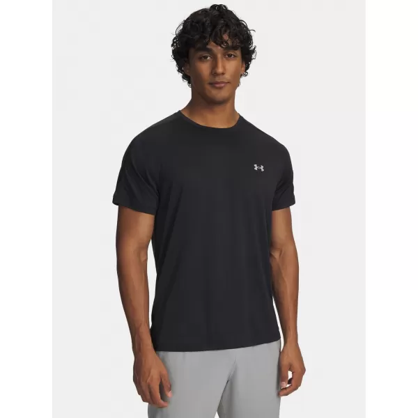  Tricou pentru bărbați UNDER ARMOUR UA VELOCITI REFLCT SS 6009518-001 NEGRU 