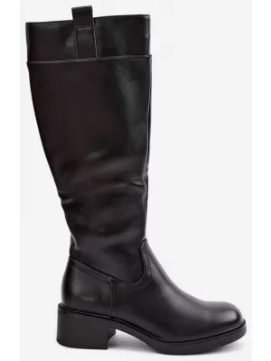 Cizme de dama SERGIO LEONE KZ-22 NEGRU