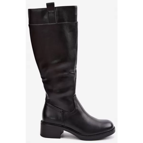  Cizme de dama SERGIO LEONE KZ-22 NEGRU 