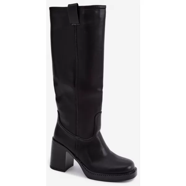  Cizme de dama BOTO C-384 NEGRU 