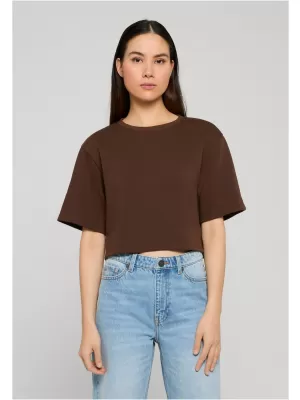 Tricou de damă URBAN CLASSICS TB8288 MARO