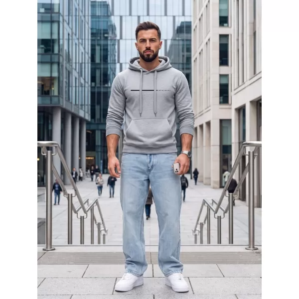  Hanorac pentru bărbați DSTREET NX5128BX-02-09 GRI DESCHIS 