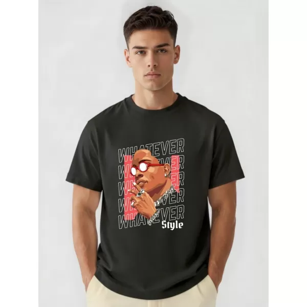  Tricou pentru bărbați DSTREET NX1013R-BK-O NEGRU 
