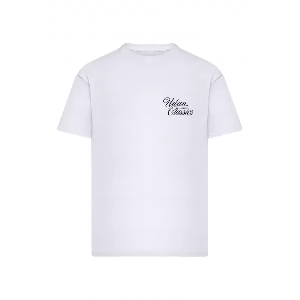  Tricou pentru bărbați URBAN CLASSICS TB8757 ALB 
