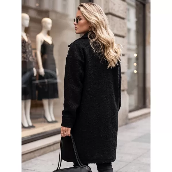  Palton de damă DSTREET NY0801 NEGRU 