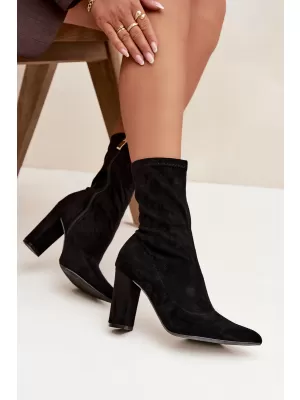 Botine de dama BOTO MVP314 NEGRU