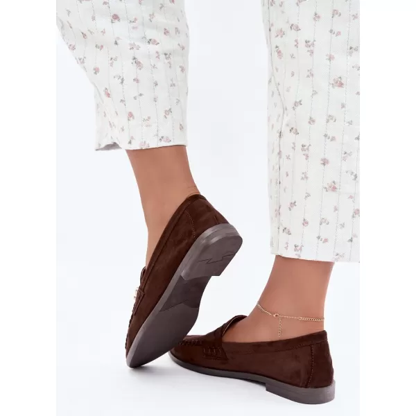  Mocasini de dama BOTO G523 CIOCOLATĂ 