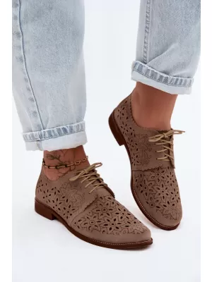 Botine de dama ZAZOO 4156/HOGL BEJ