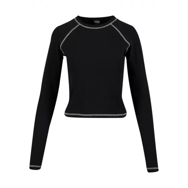  Tricou de damă URBAN CLASSICS TB7730 NEGRU 