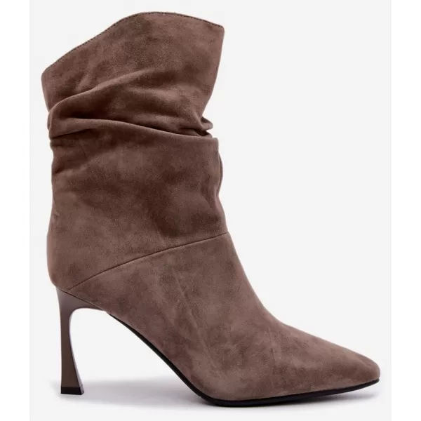  Botine de dama D&A JC562-1038 GRI DESCHIS 