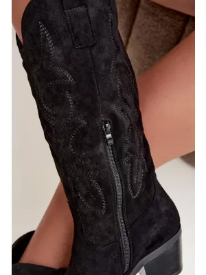 Cizme de dama BOTO 7689A NEGRU