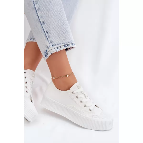  Adidași de damă BIG STAR SHOES TT274269 ALB 