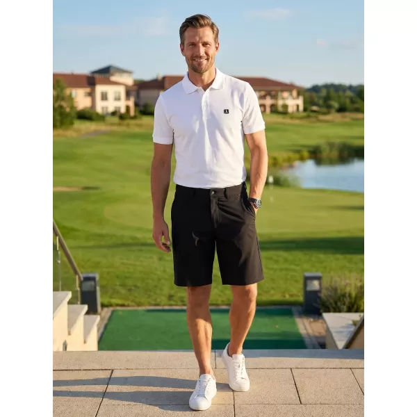  Pantaloni scurți pentru bărbați ALTISPORT ATS SHORT CLASSIC-FIT 9 NEGRU 