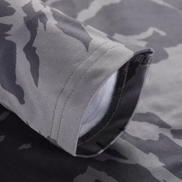  Tricou pentru bărbați cu uscare rapidă ALPINE PRO STANS VARIANTA DE COMPUTER GRI ÎNCHIS ADEVĂRAT 