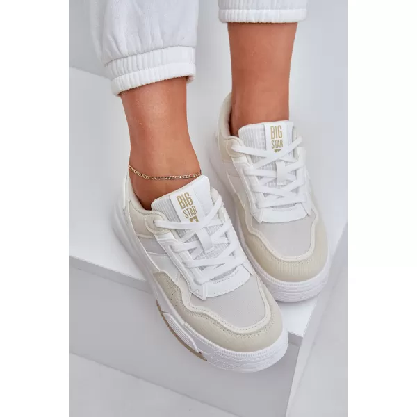  Adidași de damă BIG STAR SHOES OO274A155 ALB 