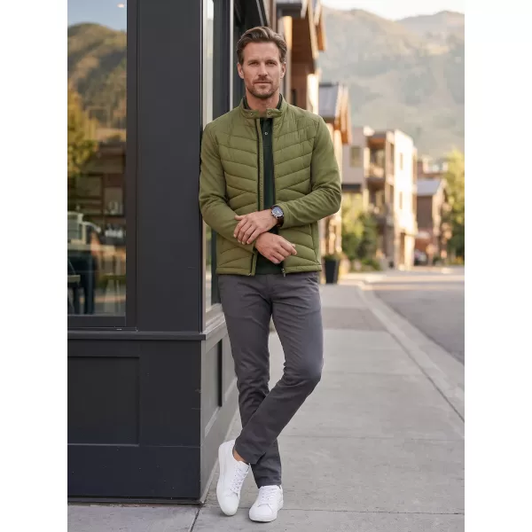  Jachetă hibridă pentru bărbați MALFINI PREMIUM CROSS 555 VERDE AVOCADO 