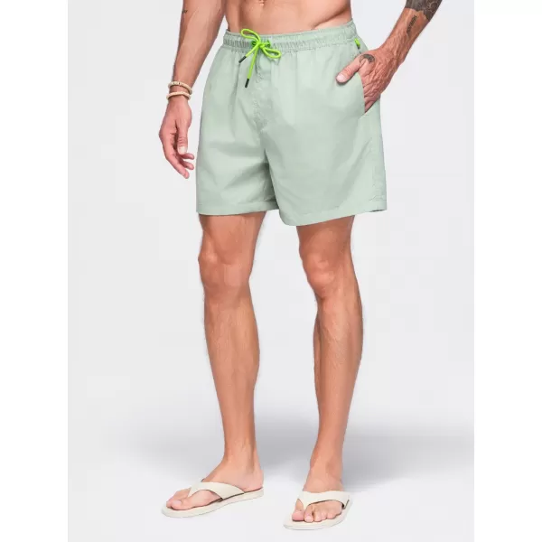  Pantaloni scurți pentru bărbați OMBRE OM-SRSS-0216 MENTĂ 