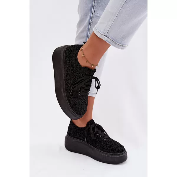  Adidași de damă BOTO LA357/9177 NEGRU 