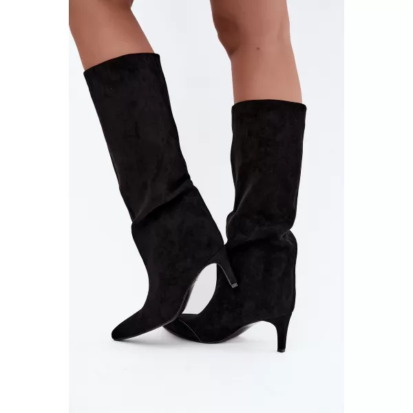  Cizme de dama BOTO LA3123 NEGRU 