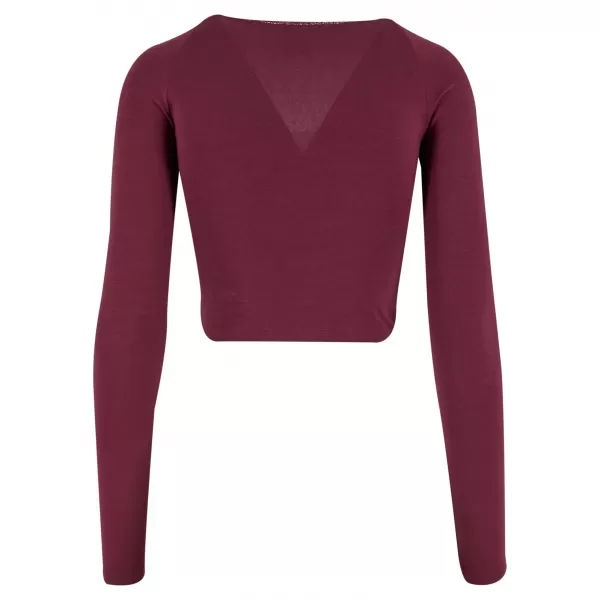  Tricou de dama URBAN CLASSICS TB7729-01151 CIREAȘĂ 